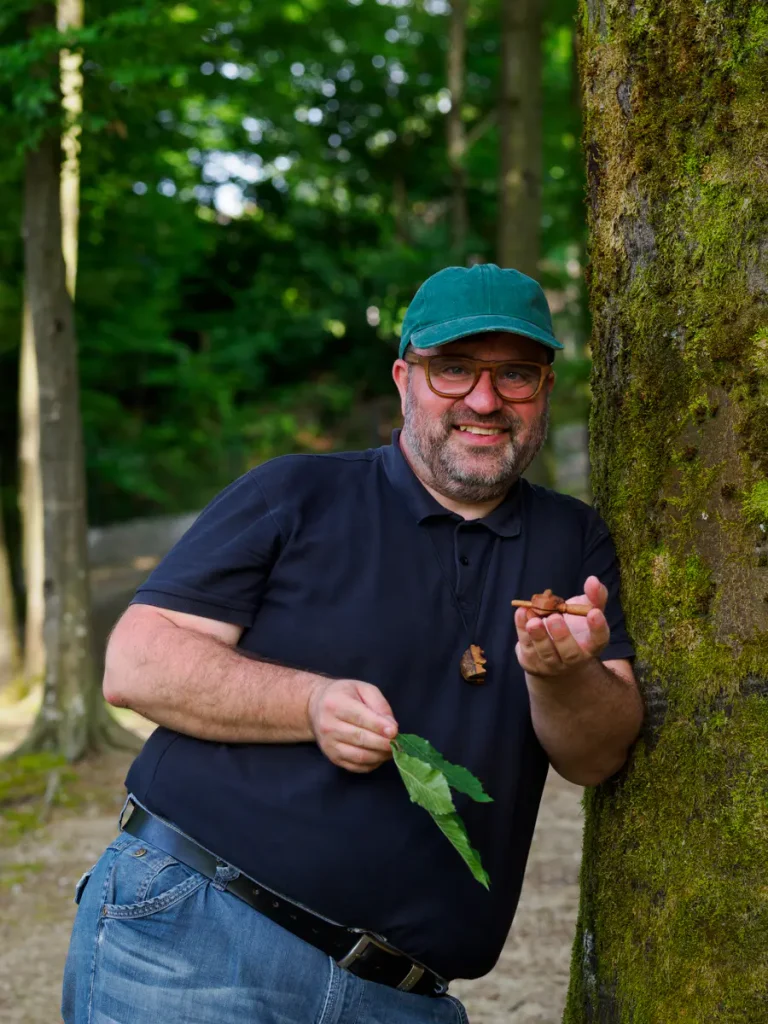 Alla scoperta di Škofljica: itinerario verde e insolito alle porte di Lubiana 12 Borut Andrejaš, la nostra guida al fores bathing a Orle.